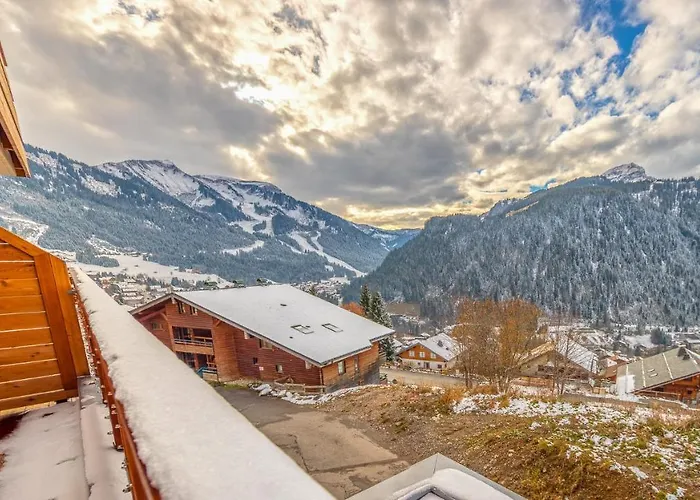 شقة Les Flambeaux - B02 - Bo Immobilier - Remises Sur Les Forfaits De Skis Ou Portes Du Soleil شاتيل